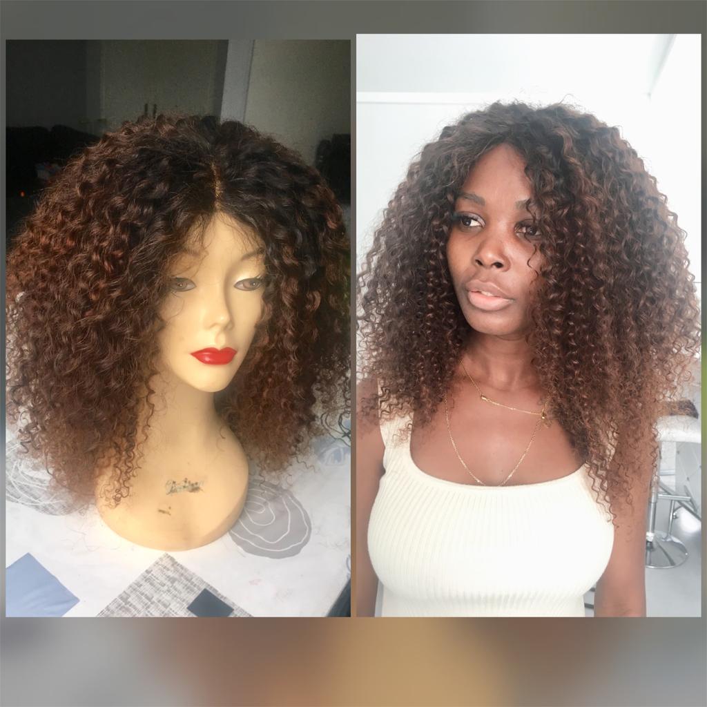 Photo perruque coiffure Afro