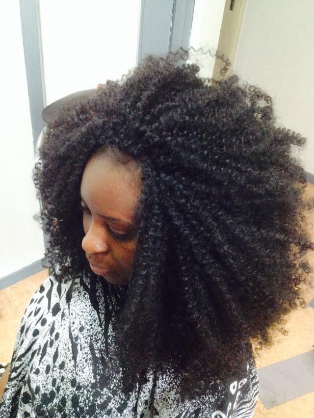 Photo Tissage coiffure Afro